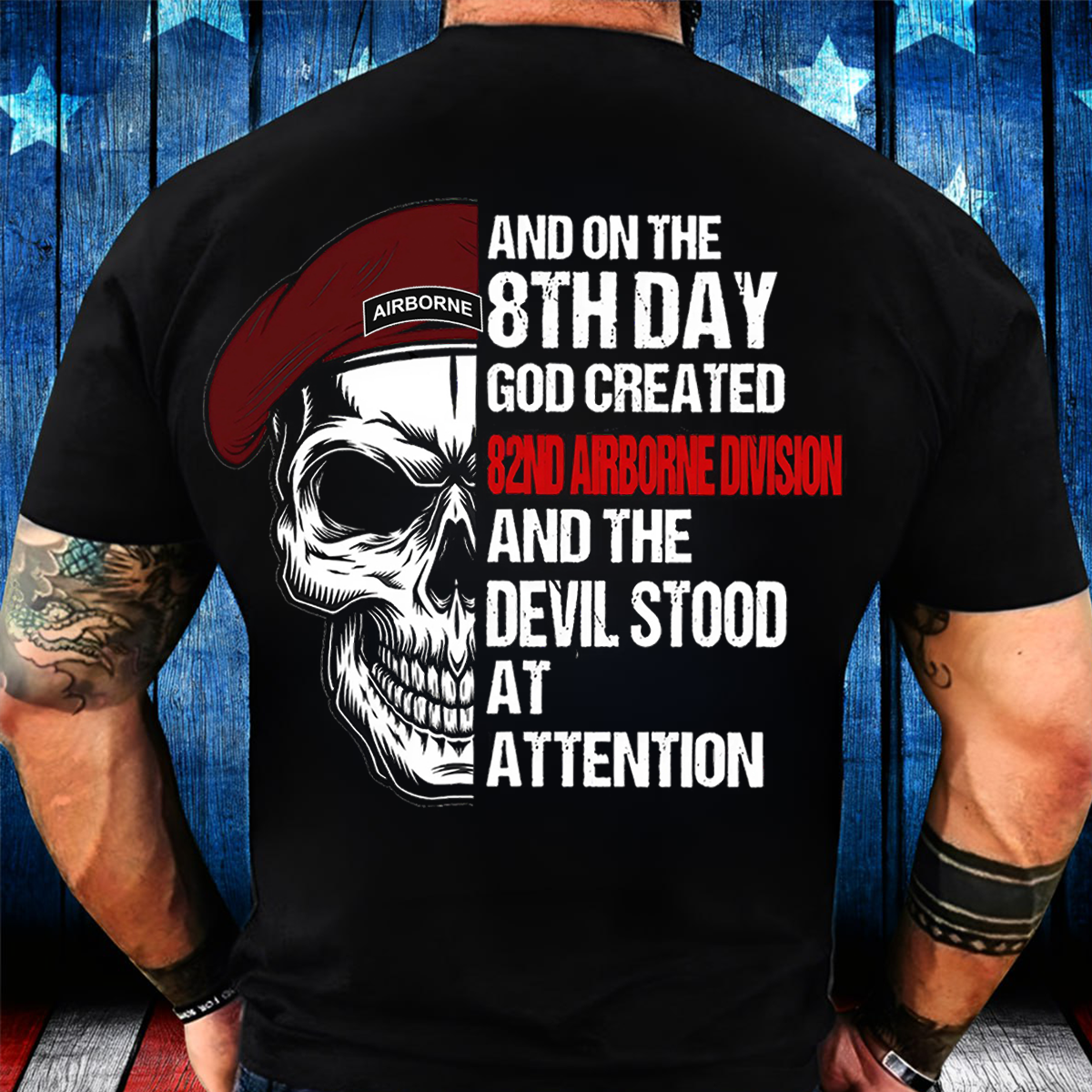 Airborne Division T-Shirt Paratrooper Veteran Shirt Patriotic Gift for Veterans