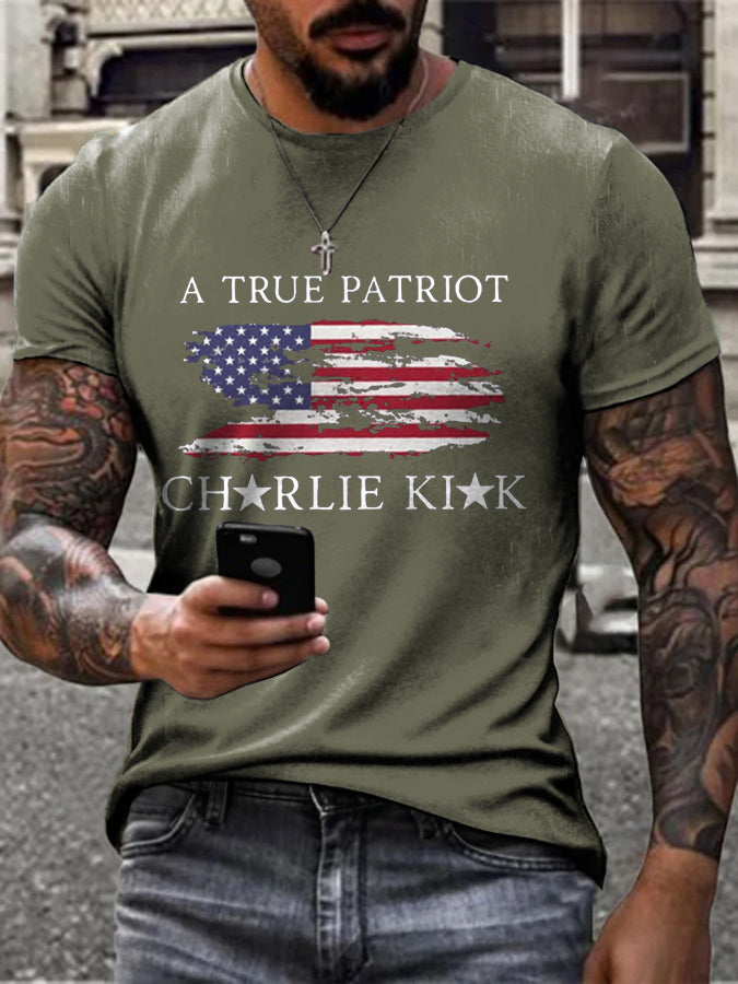 Turning Point Rip T-Shirt Charlie Kirk Freedom Tshirt Charlie Kirk Gear