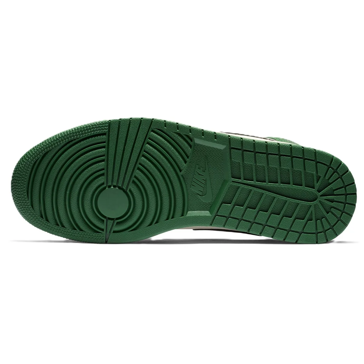 Air Jordan 1 Mid Pine Green-White-Black